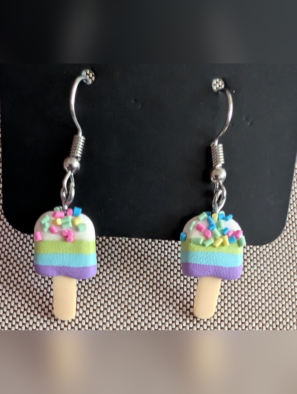6 Pk Of Popsicle Earrings